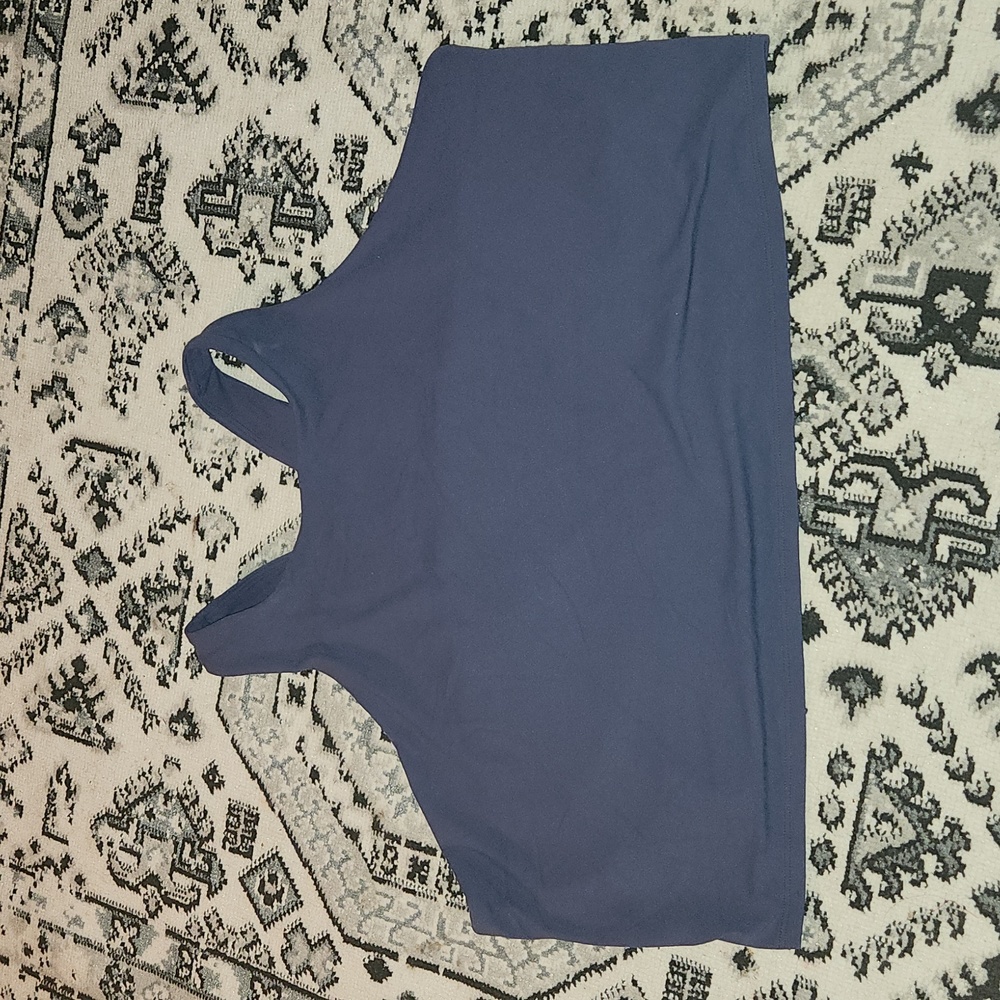 Athleta conscious crop medieval violet size 3x.